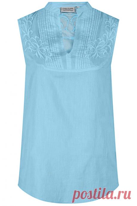 Купить Блузка Finn Flare S15-11059 108 MIRROW со скидкой в интернет-магазине kupivip.ru - распродажа