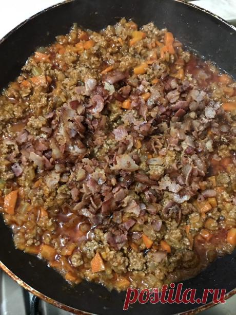 Лазанья с соусом бешамель