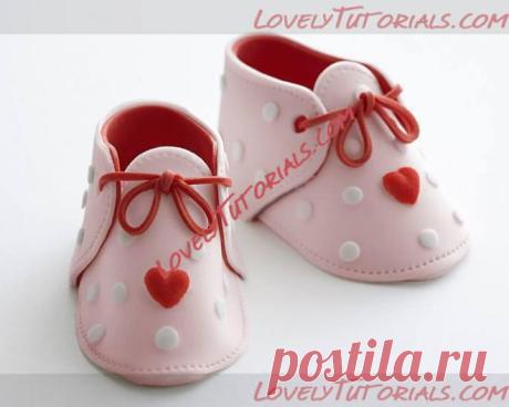 детские сандалики, пинетки, туфельки, сапожки, трафареты|gumpaste baby shoes tutorials,baby booties,templates - Страница 10 - Мастер-классы по украшению тортов Cake Decorating Tutorials (How To's) Tortas Paso a Paso