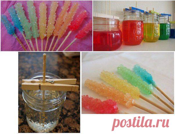 Выращиваем вкусные сахарные кристаллы! | Страна Полезных Советов