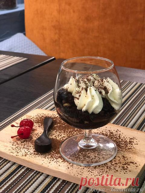 Пьяный чернослив фаршированный грецким орехом