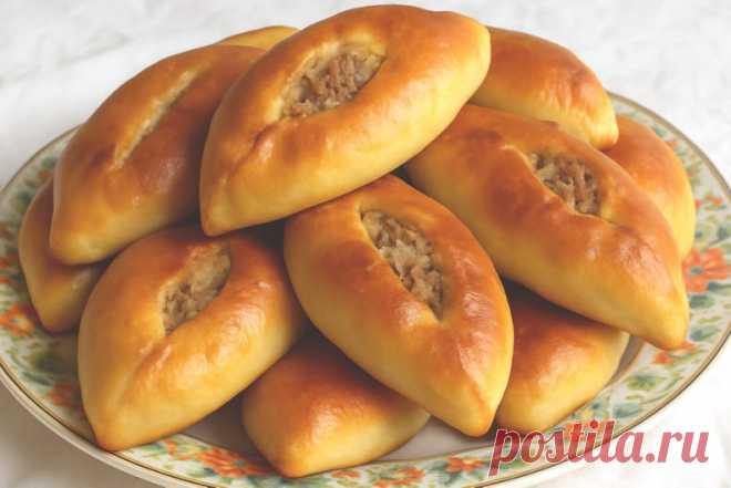 Пирожки с мясом
Угощаю вас пирожками