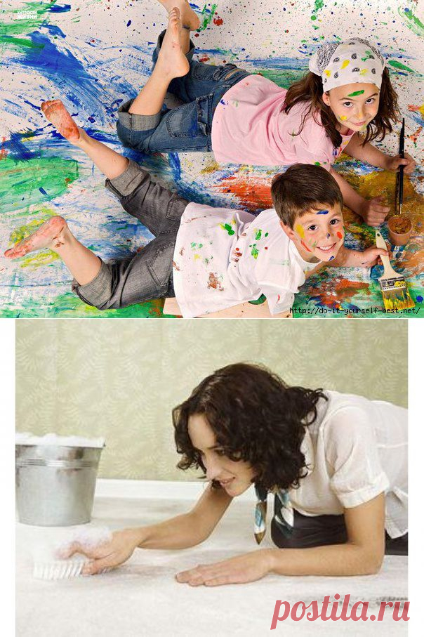 Отличные советы по удалению пятен .