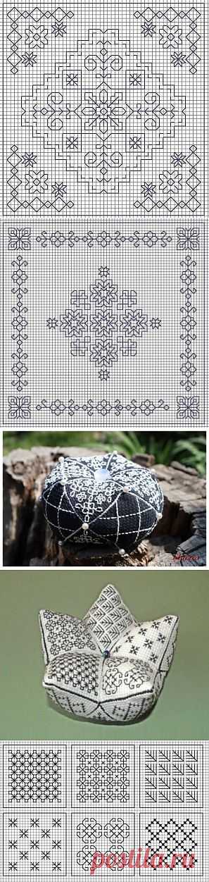 BLACKWORK-esquemas | Aprender manualidades es facilisimo.com