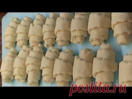 КРУАССАНЫ КАК ПУХ.
ПРОСТОЙ РЕЦЕПТ.
БУЛОЧКА ЭНГ ОСОН УСУЛ.