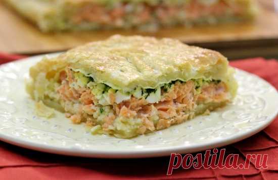 Лосось Кулебяка - Рыбная Кулебяка | Flavor Завод Ольги