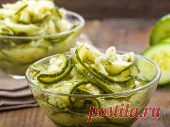 Салат из переросших огурцов на зиму, рецепты вкусных салатов