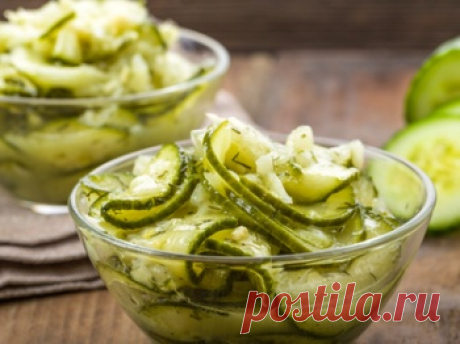 Салат из переросших огурцов на зиму, рецепты вкусных салатов