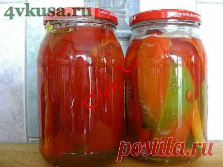 Перец маринованный с медом | 4vkusa.ru