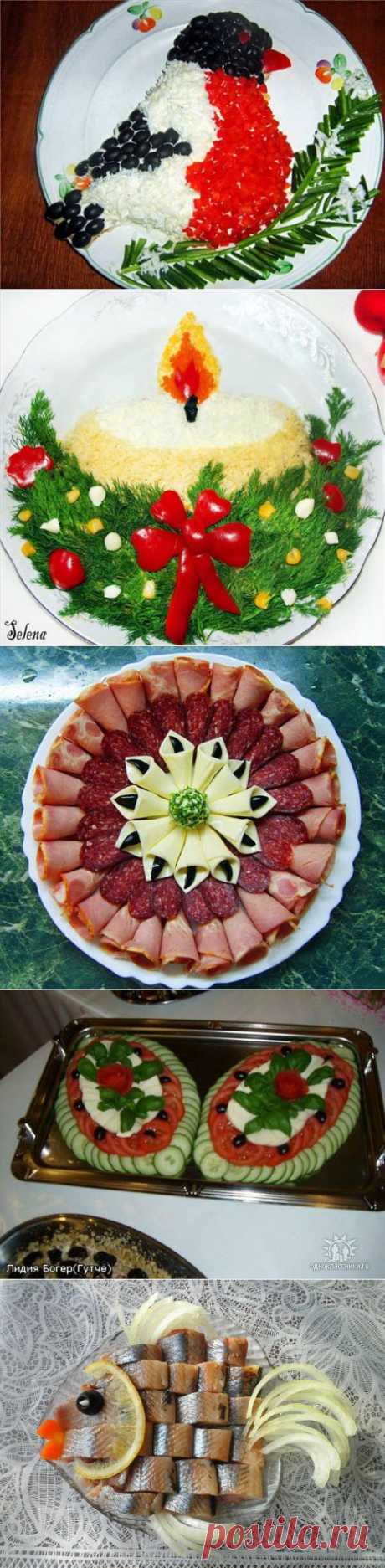 Лучшие идеи оформления новогодних блюд | БУДЕТ ВКУСНО!