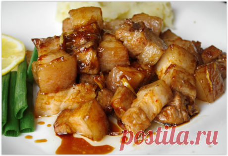 Знакомый китаец поделился вкуснейшим рецептом его фирменной свиной грудинки... - ЖЕНСКИЙ БЛОГ.РУ: рецепты, семья, рукоделие