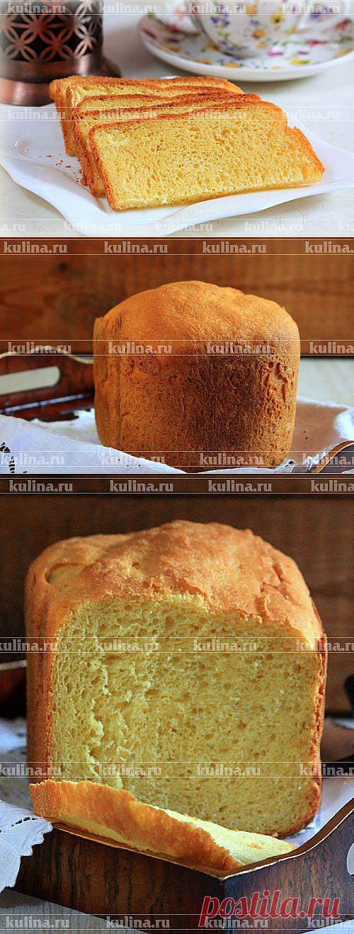 Кукурузный хлеб в хлебопечке – рецепт приготовления с фото от Kulina.Ru