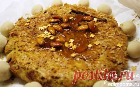 Кекс пасхальный с корицей и абрикосовым джемом