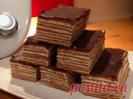 Russische Torte "Spartak" von Thermimania. Ein Thermomix ® Rezept aus der Kategorie Backen süß auf www.rezeptwelt.de, der Thermomix ® Community.