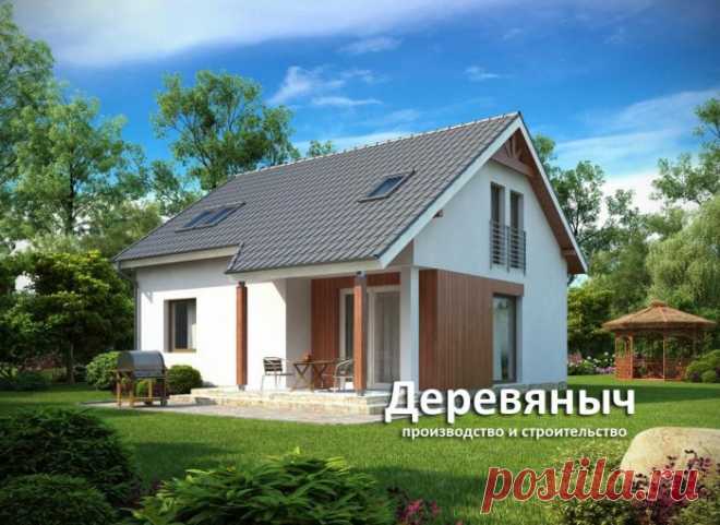 Проект каркасного дома Бёрн