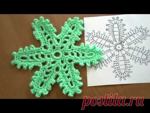 Мотив Снежинка