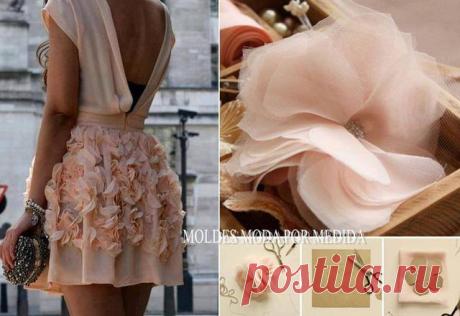 Еще одна лепесточная фактура .