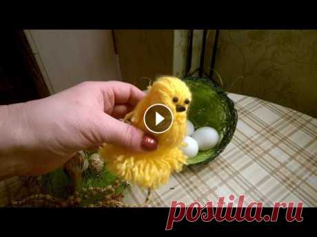 Поделки к Пасхе  "Птички в гнезде " Украшаем дом к Пасхе, готовим небольшие подарки, занимаемся декором к Пасхе....