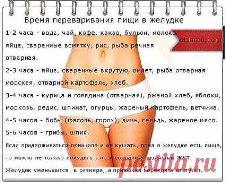Максимально большое количество информации для желающих худеть грамотно. ВСЁ В ТАБЛИЦАХ .