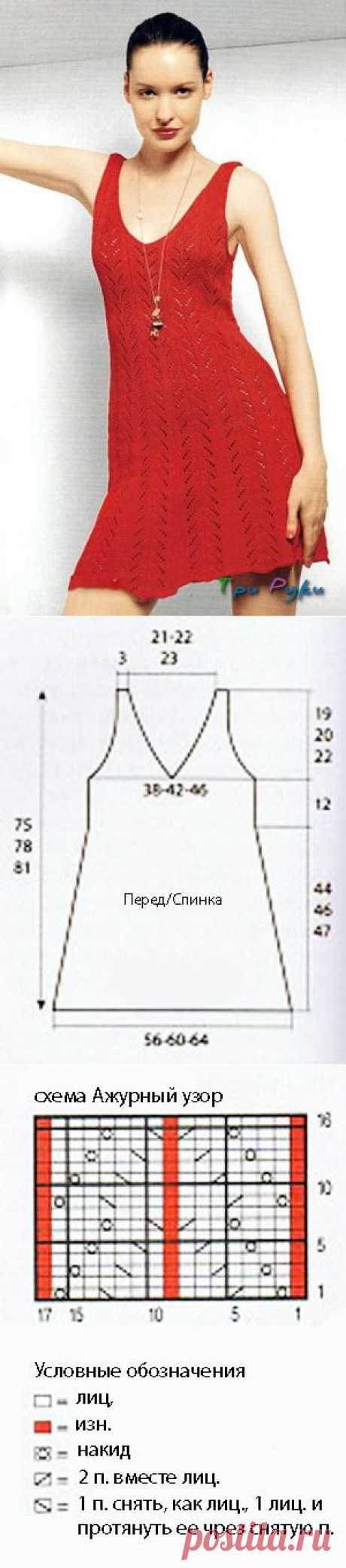 Летняя модель сарафана