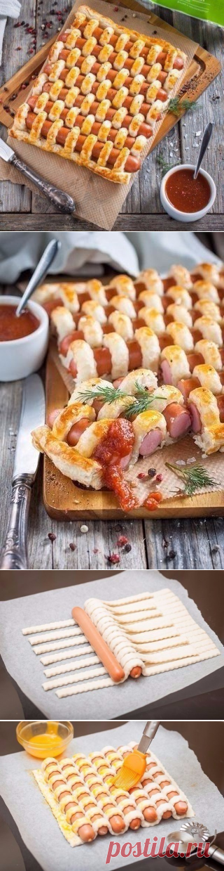 Вкуснейшие сосиски в тесте
