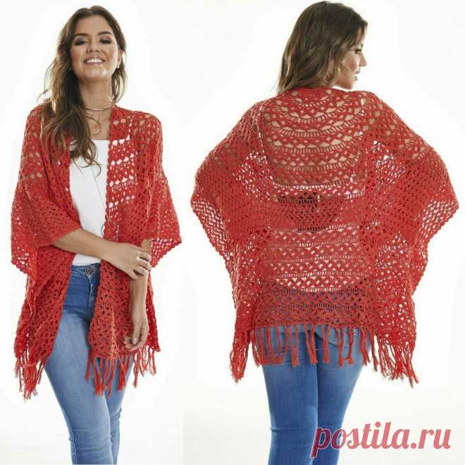 Вяжем кардиган крючком. 4 модели со схемами – Paradosik Handmade - вязание для начинающих и профессионалов