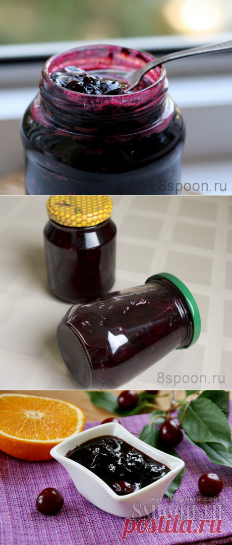 Сказочный джем из вишни | 8 Ложек