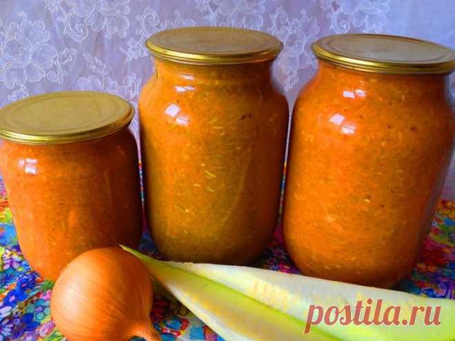 Кабачковая икра с майонезом на зиму - Простые рецепты Овкусе.ру