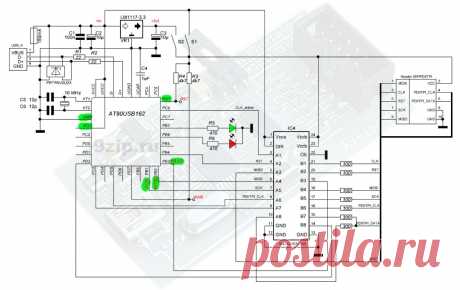 Программатор AVRISP mkII для ATXmega на микроконтроллере AT90USB162. Радиотехника, электроника и схемы своими руками