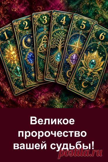 Шесть таинственных карт хранят шесть разных пророчеств. Что приготовила для вас судьба? Какие события могут изменить вашу жизнь, откуда придёт удача и что ждёт впереди? Загляните в мир древних предсказаний и прочитайте послание своей карты. Возможно, оно заставит вас задуматься о самом важном.