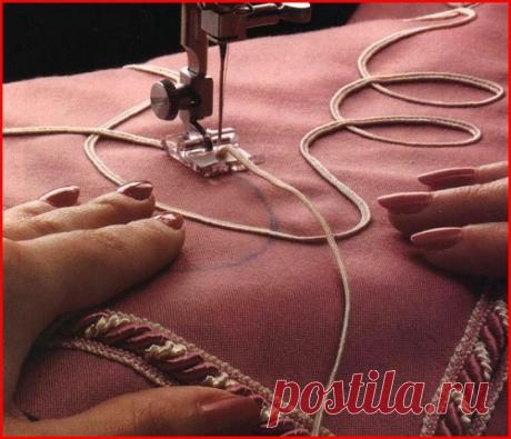 КАК КРАСИВО И РОВНО ПРИСТРОЧИТЬ ТЕСЬМУ (Шитье и крой) | Журнал Вдохновение Рукодельницы