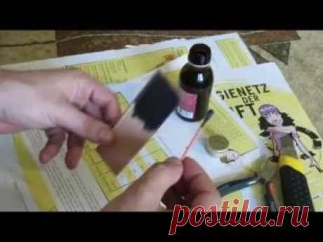 в данном ролике я расскажу как сделать неплохую, дешевую краску для кожи.