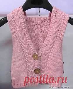 Vesta cu model torsada si capison | Senpolia handmade
