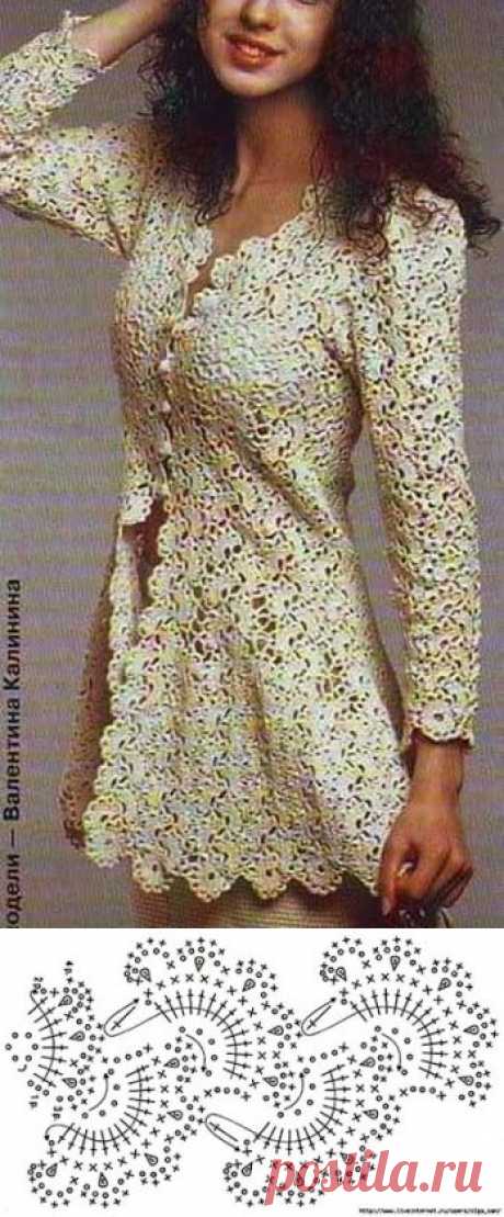 Irish crochet &amp;: JACKET + SKIRT. Костюм