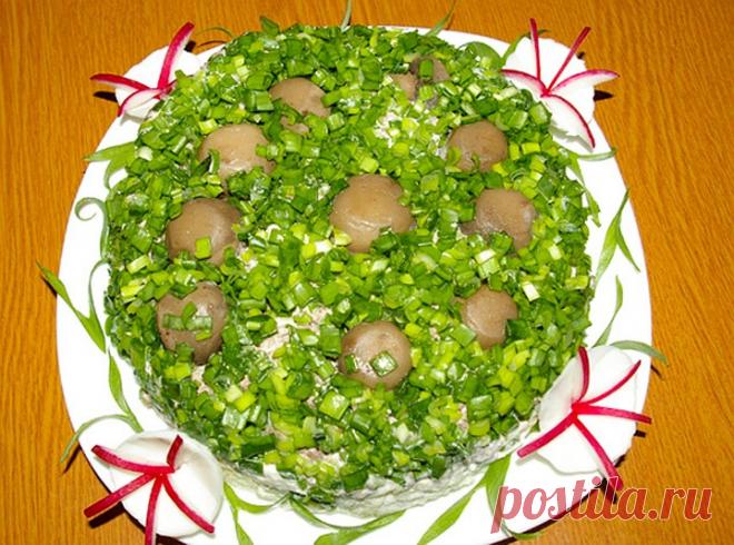 Салаты с картофелем и грибами, рецепты приготовления, фото и видео.