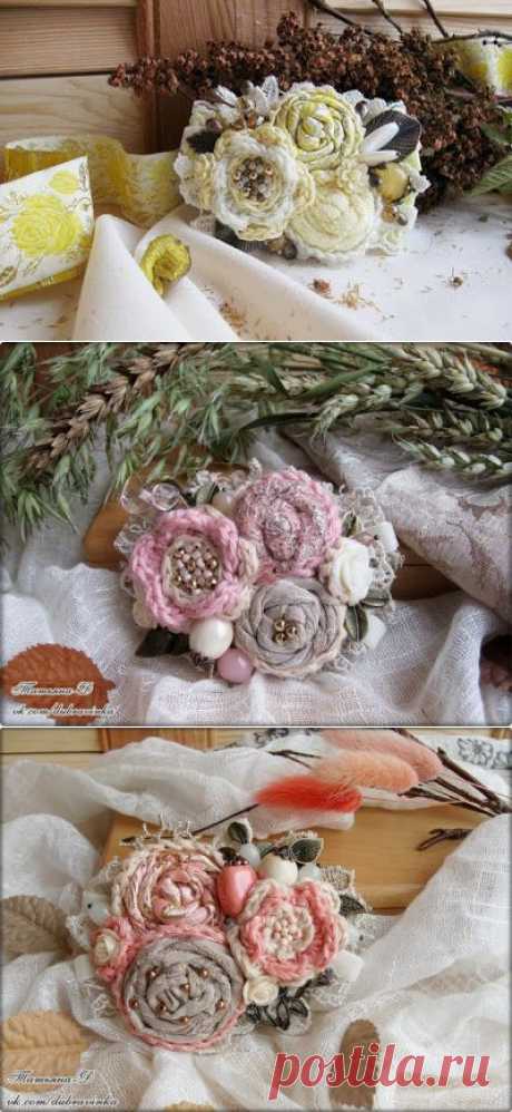 Броши в стиле бохо | HandMade