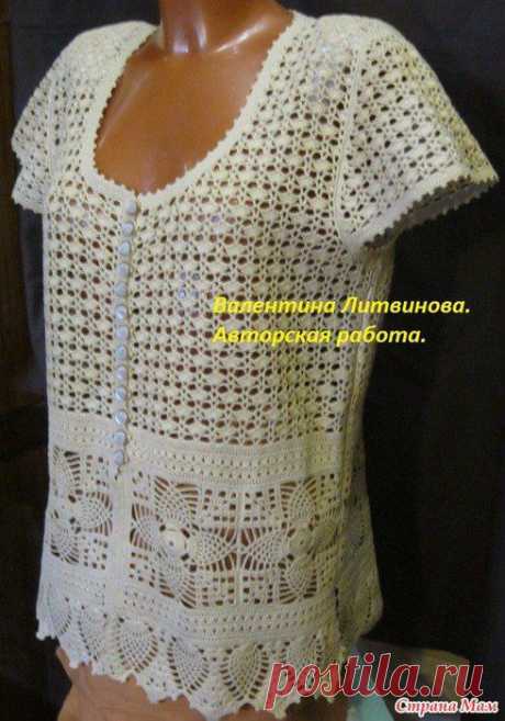 Кофточка Валентины Литвиновой