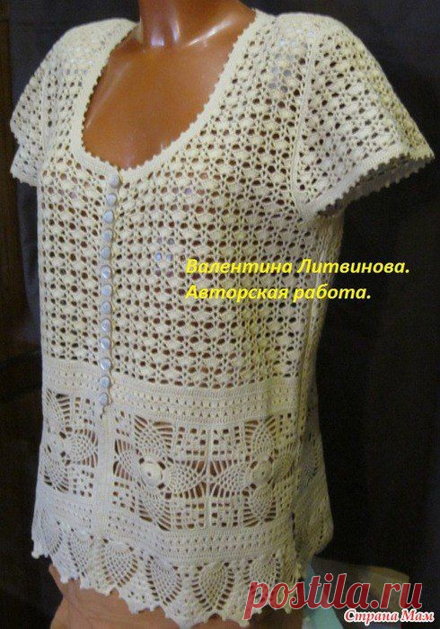 Кофточка Валентины Литвиновой