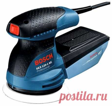 Эксцентриковая шлифовальная машина Bosch GEX 125-1 AE
