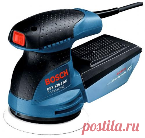 Эксцентриковая шлифовальная машина Bosch GEX 125-1 AE