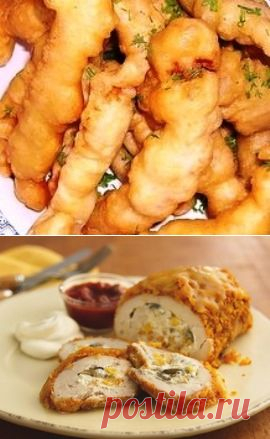 20 быстрых и вкусных блюд из курицы  в одном посте.