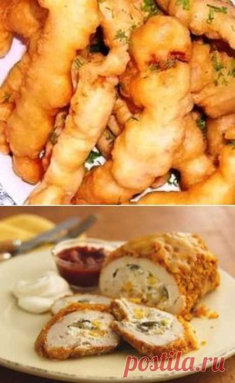 20 быстрых и вкусных блюд из курицы  в одном посте.