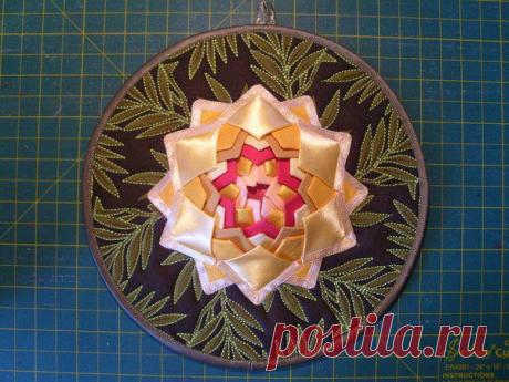 Цветочки из уголков