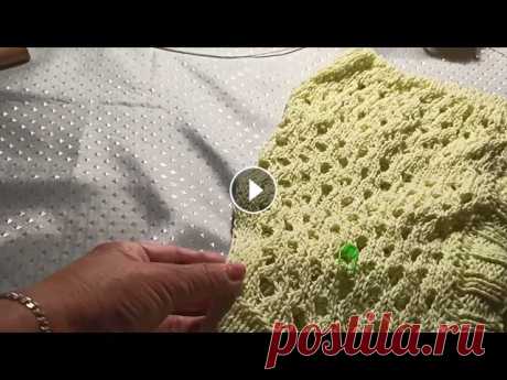 как быстро пролетело лето...#летние кофточки спицами #жизнь в крыму как быстро пролетело лето...#летние кофточки спицами #жизнь в крыму...