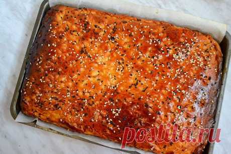 Пирог с мясом и отварным картофелем — БЛИНЧИК