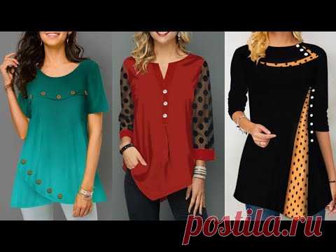 Most beautiful and stylish casual wear top design