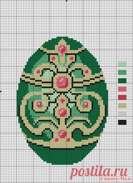 Орнамент "Faberge Egg" - Бискорню и другие "кривульки" - Страна Мам