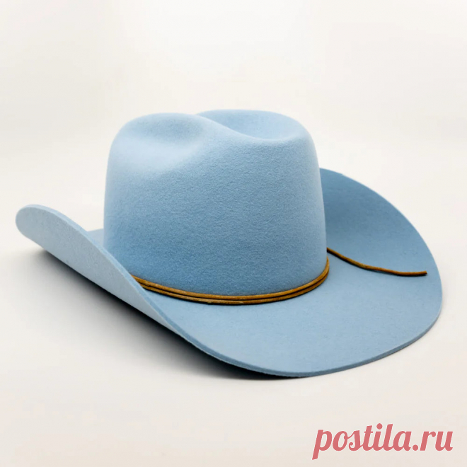 Big Sky Porter Inspired by the high-fashion western style and class of the 50’s, the porter style was born. The combination of the retro rolled short brim and cattleman crown make this a must-have staple, complimenting the elevated western style of today’s trends. Sky blue. Rolled retro brim. Cattleman crown. 4 3/4