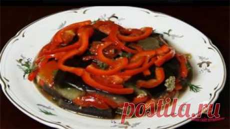 ОСТРАЯ ЗАКУСКА ИЗ БАКЛАЖАНОВ ЗА 12 ЧАСОВ. Этот вкус надо ощутить хоть раз, чтобы влюбится навсегда. Любят в нашей семье такие баклажаны все, - и друзья и знакомые, готовлю их очень часто. Думаю, что и вам обязательно понравится!