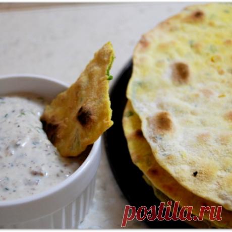 Соус а ля "Хайдари" с грецким орехом. По мотивам турецкой кухни.